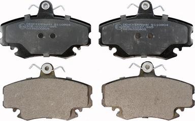 Denckermann B110904 - Set placute frana,frana disc aaoparts.ro