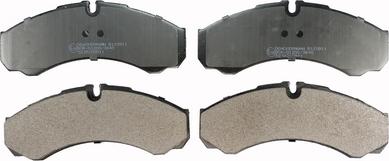 Denckermann B110911 - Set placute frana,frana disc aaoparts.ro