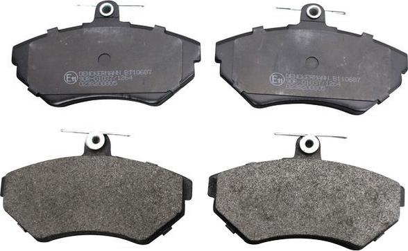 Denckermann B110687 - Set placute frana,frana disc aaoparts.ro