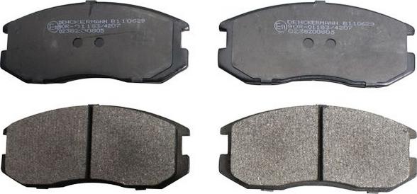 Denckermann B110629 - Set placute frana,frana disc aaoparts.ro