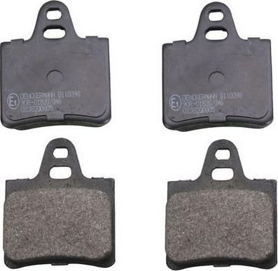 Denckermann B110098 - Set placute frana,frana disc aaoparts.ro