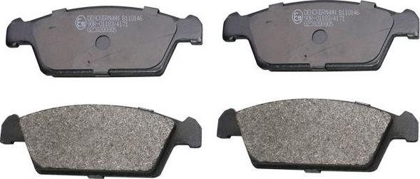 Denckermann B110146 - Set placute frana,frana disc aaoparts.ro
