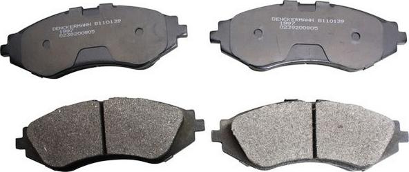 Denckermann B110139 - Set placute frana,frana disc aaoparts.ro