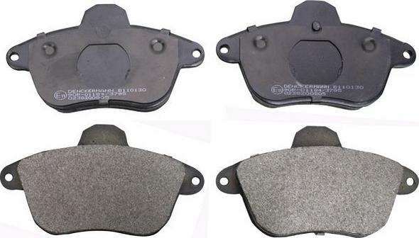 Denckermann B110130 - Set placute frana,frana disc aaoparts.ro