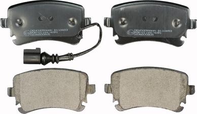 Denckermann B110853 - Set placute frana,frana disc aaoparts.ro