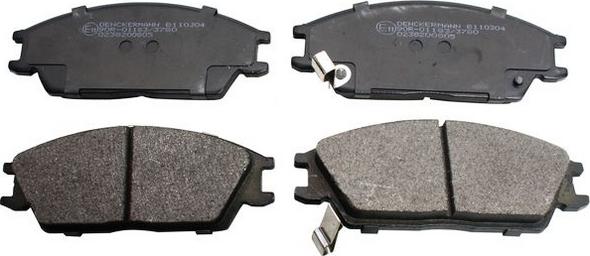 Denckermann B110304 - Set placute frana,frana disc aaoparts.ro
