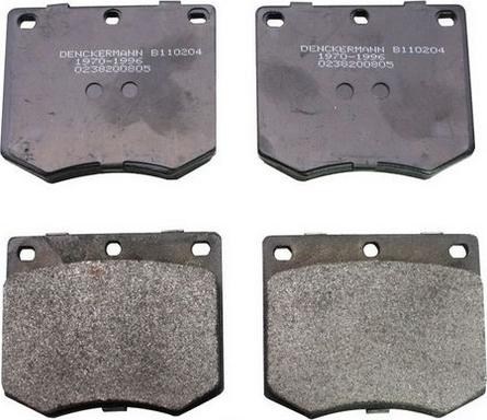 Denckermann B110204 - Set placute frana,frana disc aaoparts.ro