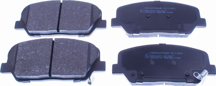 Denckermann B111493 - Set placute frana,frana disc aaoparts.ro