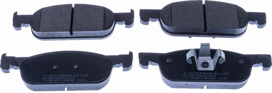 Denckermann B111492 - Set placute frana,frana disc aaoparts.ro