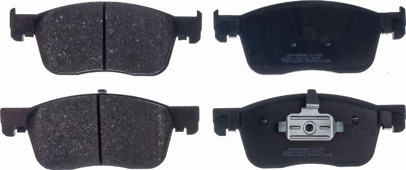 Denckermann B111451 - Set placute frana,frana disc aaoparts.ro