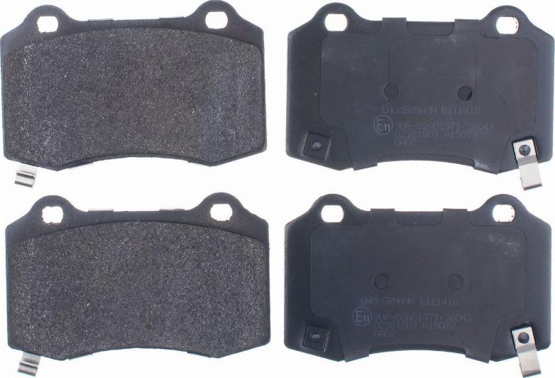 Denckermann B111410 - Set placute frana,frana disc aaoparts.ro