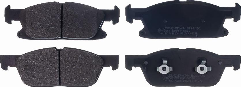 Denckermann B111420 - Set placute frana,frana disc aaoparts.ro
