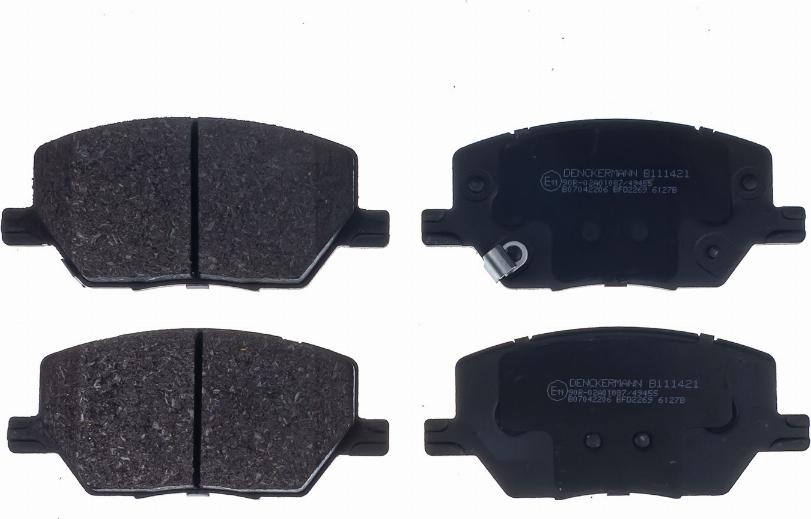Denckermann B111421 - Set placute frana,frana disc aaoparts.ro