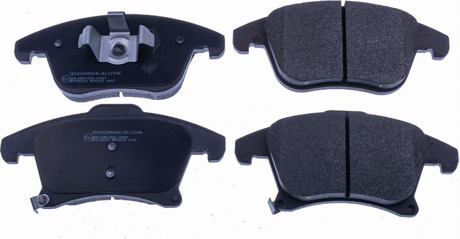 Denckermann B111546 - Set placute frana,frana disc aaoparts.ro