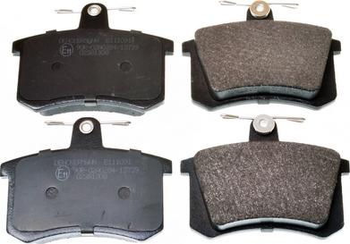Denckermann B111091 - Set placute frana,frana disc aaoparts.ro