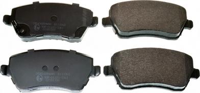 Denckermann B111060 - Set placute frana,frana disc aaoparts.ro