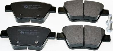 Denckermann B111026 - Set placute frana,frana disc aaoparts.ro