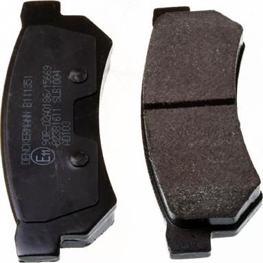 Denckermann B111351 - Set placute frana,frana disc aaoparts.ro