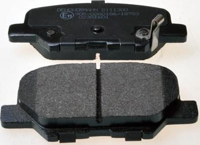 Denckermann B111300 - Set placute frana,frana disc aaoparts.ro