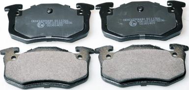 Denckermann B111266 - Set placute frana,frana disc aaoparts.ro