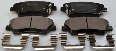 Denckermann B111278 - Set placute frana,frana disc aaoparts.ro