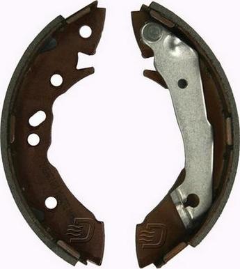 Denckermann B120034 - Set saboti frana aaoparts.ro