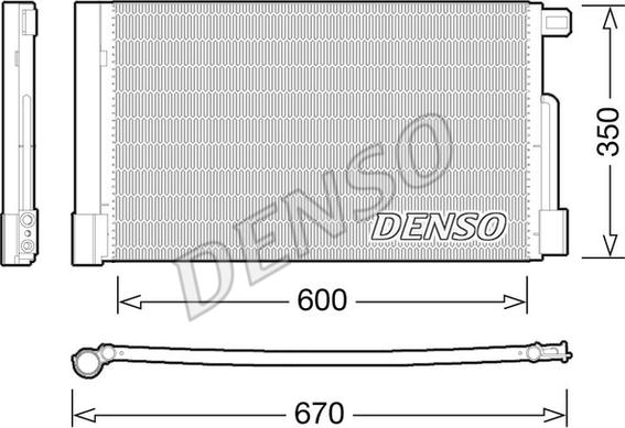Denso DCN01004 - Condensator, climatizare aaoparts.ro