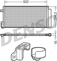 Denso DCN13110 - Condensator, climatizare aaoparts.ro