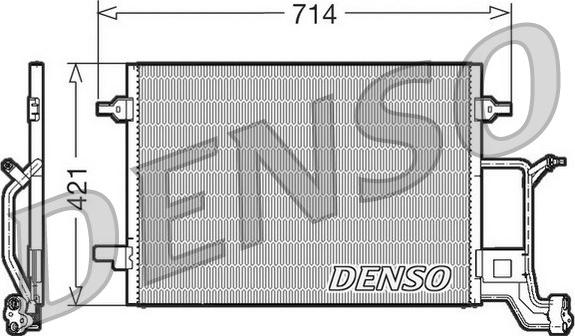 Denso DCN32019 - Condensator, climatizare aaoparts.ro
