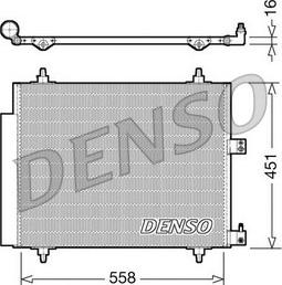 Denso DCN21005 - Condensator, climatizare aaoparts.ro
