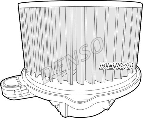Denso DEA41009 - Ventilator, habitaclu aaoparts.ro