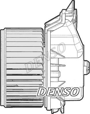 Denso DEA09047 - Ventilator, habitaclu aaoparts.ro