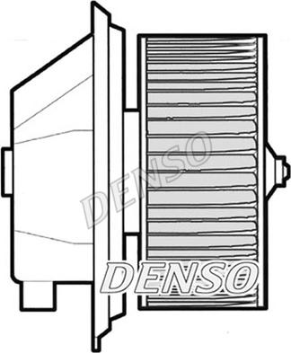 Denso DEA09001 - Ventilator, habitaclu aaoparts.ro