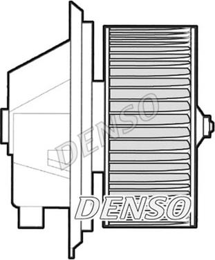 Denso DEA09002 - Ventilator, habitaclu aaoparts.ro