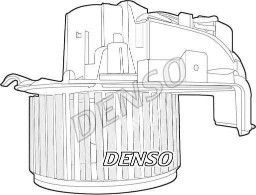 Denso DEA07002 - Ventilator, habitaclu aaoparts.ro