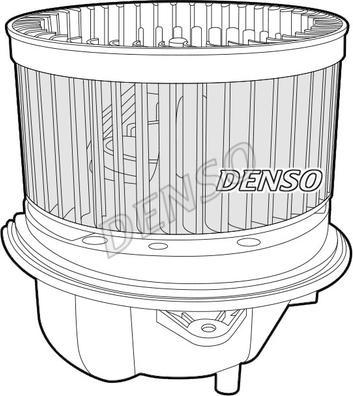 Denso DEA10051 - Ventilator, habitaclu aaoparts.ro