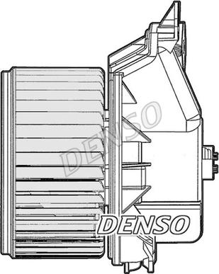 Denso DEA20010 - Ventilator, habitaclu aaoparts.ro