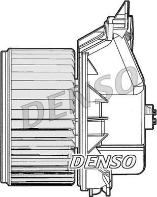 Denso DEA20010 - Ventilator, habitaclu aaoparts.ro