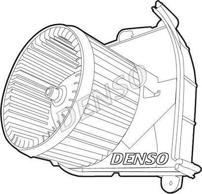 Denso DEA21006 - Ventilator, habitaclu aaoparts.ro