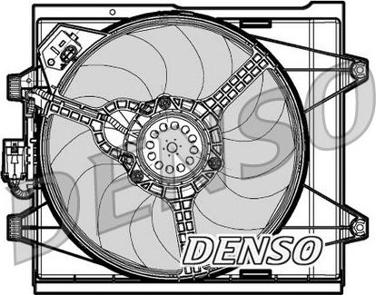 Denso DER09048 - Ventilator, radiator aaoparts.ro