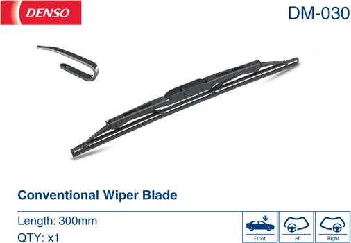 Denso DM-030 - Lamela stergator aaoparts.ro