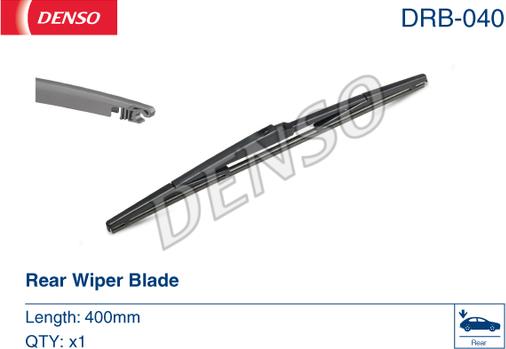 Denso DRB-040 - Lamela stergator aaoparts.ro