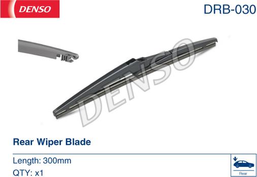 Denso DRB-030 - Lamela stergator aaoparts.ro