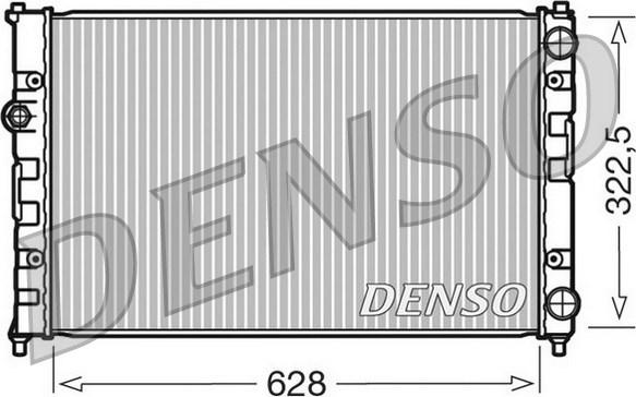 Denso DRM26009 - Radiator, racire motor aaoparts.ro