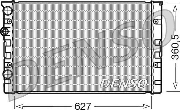 Denso DRM26006 - Radiator, racire motor aaoparts.ro