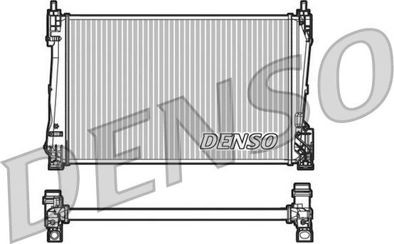 Denso DRM20090 - Radiator, racire motor aaoparts.ro