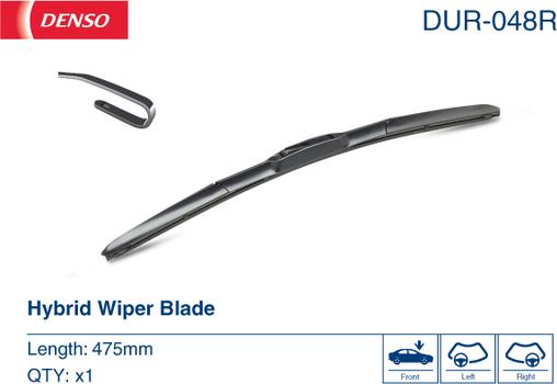 Denso DUR-048R - Lamela stergator aaoparts.ro