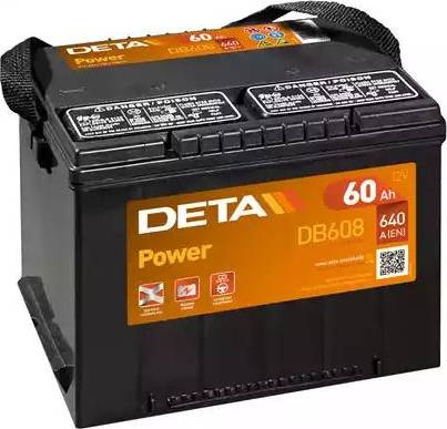 DETA DB608 - Baterie de pornire aaoparts.ro