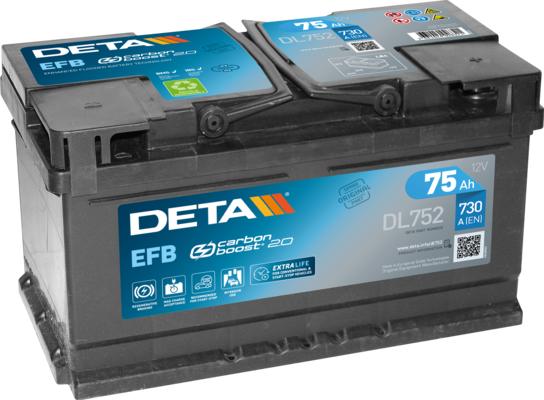 DETA DL752 - Baterie de pornire aaoparts.ro
