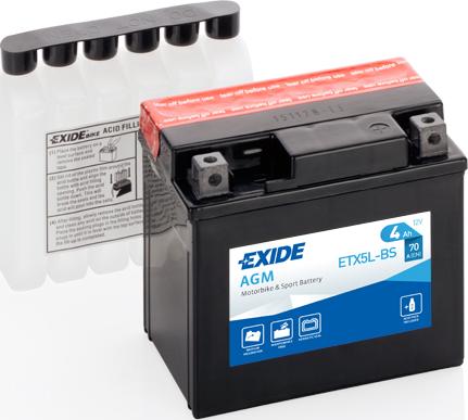 DETA ETX5L-BS - Baterie de pornire aaoparts.ro